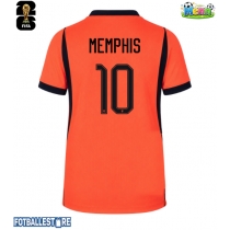 Nederland Memphis Depay #10 Hjemmedrakt VM 2026 Kortermet